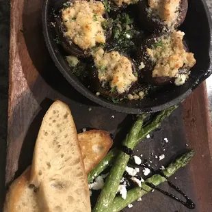 Crab stuffed mushrooms