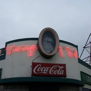 a clock on top of the building