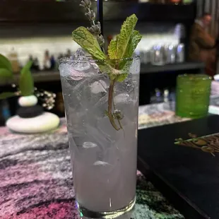 Lavender mojito