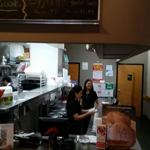 Counter where you order.