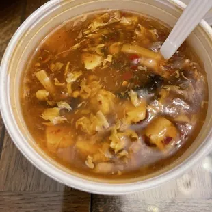 Hot and sour soup - cup