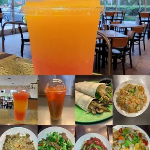 Thai tea &amp;smoothie