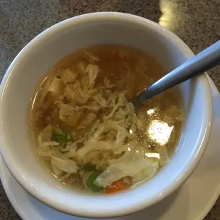 Egg drop soup