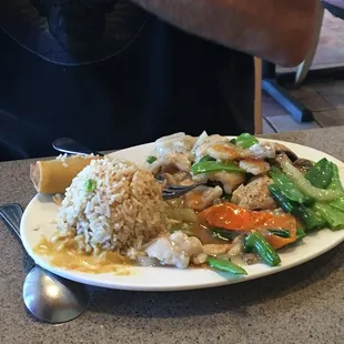 My brother&apos;s moo goo gai pan