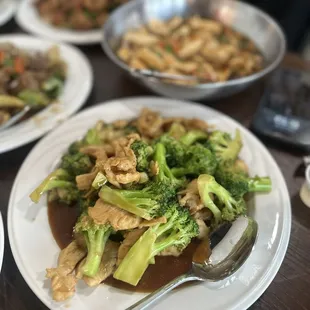 Broccoli beef (kids ate some before I got a pic)