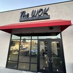 Front of business