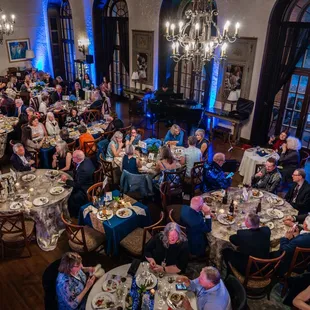 The Lounge decorated for our Celebration Event 2024.