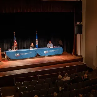 Candidate forum - we are a nonpartisan space open for community events.