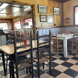 The interior nice clean