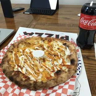 Buffalo chicken pizza