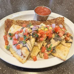 This is the quesadilla.