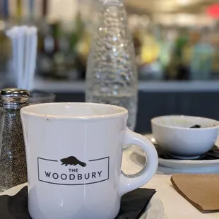 Oatmilk latte from the Woodbury Coffee Shop! #yummy