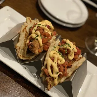 Chicken Hotcake Tacos