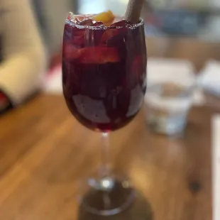 Fall sangria