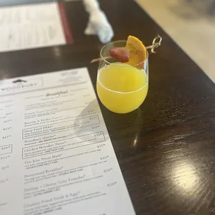 Endless mimosa for the win! Super tasty and refreshing!!!