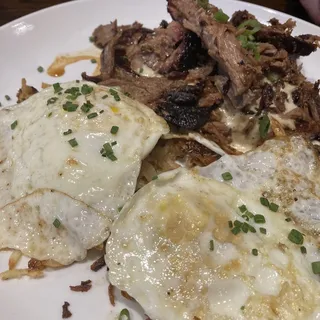Country Fried Steak and Eggs