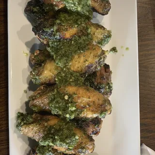Grilled Chimichurri Wings
