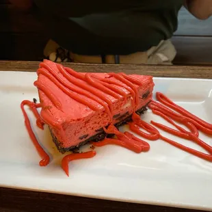 Red Velvet Baileys cheesecake