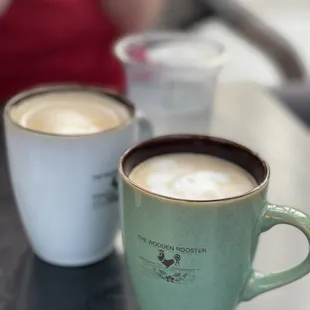 Latte and Cappuccino