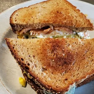 Norwegian on 9 Grain Bread FANTASTIC!