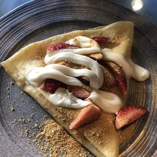 Strawberry Cheesecake Crepe