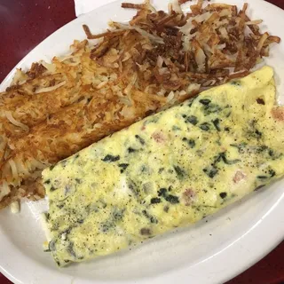 Greek Spinach Omelet
