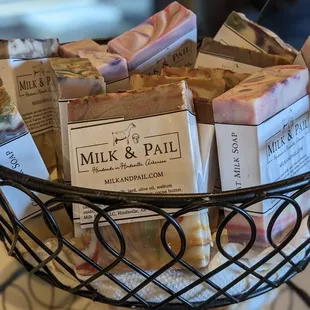 Goat milk soaps