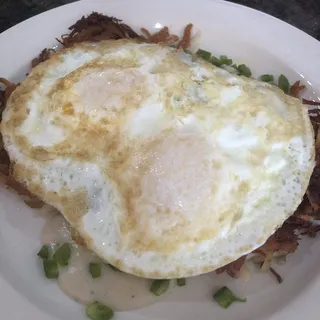 Corned Beef Hash & Eggs*