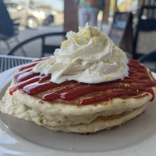 Lemon Ricotta Pancakes (Gluten Free)