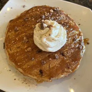 Caramel Macchiato pancakes