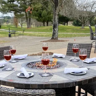 Spring is coming! Time for patio dining.