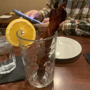 Candied bourbon bacon- 6 slices come in order, amazing