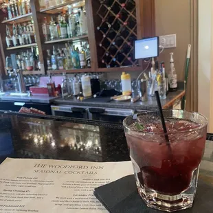 Blackberry cocktail
