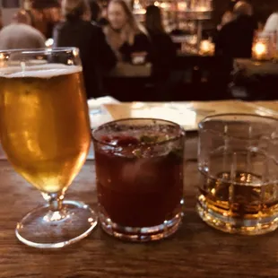 The drinks were great