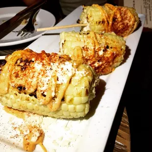 Grilled Corn Lollipops