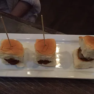 Spicy Meatball Sliders