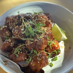 Sweet Soy Cauliflower