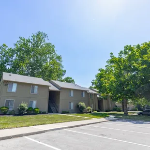 Parking Option in front of the apartment building at The Woods of Eagle Creek