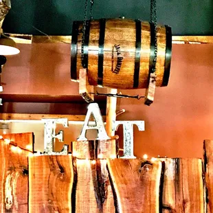 That Jack Daniels barrel is pretty sweet