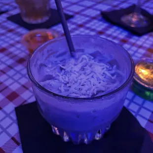 Ube and coconut