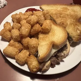 Beef &amp; Cheese Melt Sandwich