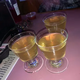 Green tea shots (strong)