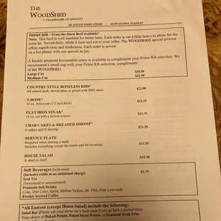 Menu 4/14/2022