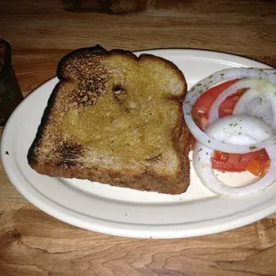 Tomato and Onion Sandwich!!