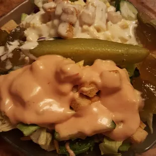 Salad from bar