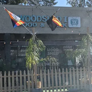 the front of the store