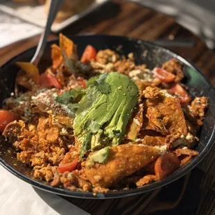 Carnitas Chilaquiles