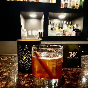 The old fashioned vanilla