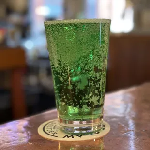 Everyone loves GREEN Beer on St. Patty's Day.