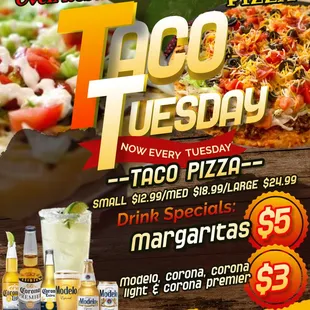 Taco Tuesday Specials